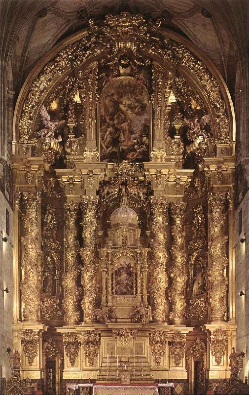 CHURRIGUERA, Jose Benito Main Altar dsf Norge oil painting art